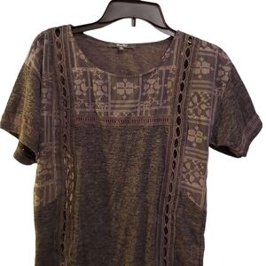 Miss Me top xs embroidery rn 112568